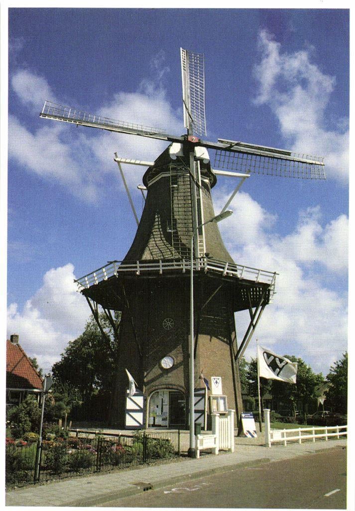 Molen De Endracht [1889] Anjum - ongelopen, Ophalen of Verzenden, Voor 1920, Ongelopen, Noord-Brabant