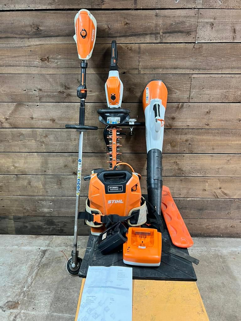 Complete Stihl Accu tuingereedschap set, Ophalen, O, Stihl, O