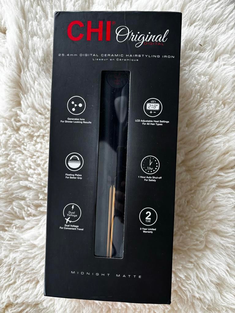 CHI stijltang (slechts 2x gebruikt), Ophalen of Verzenden, Zo goed als nieuw, Krultang of Stijltang