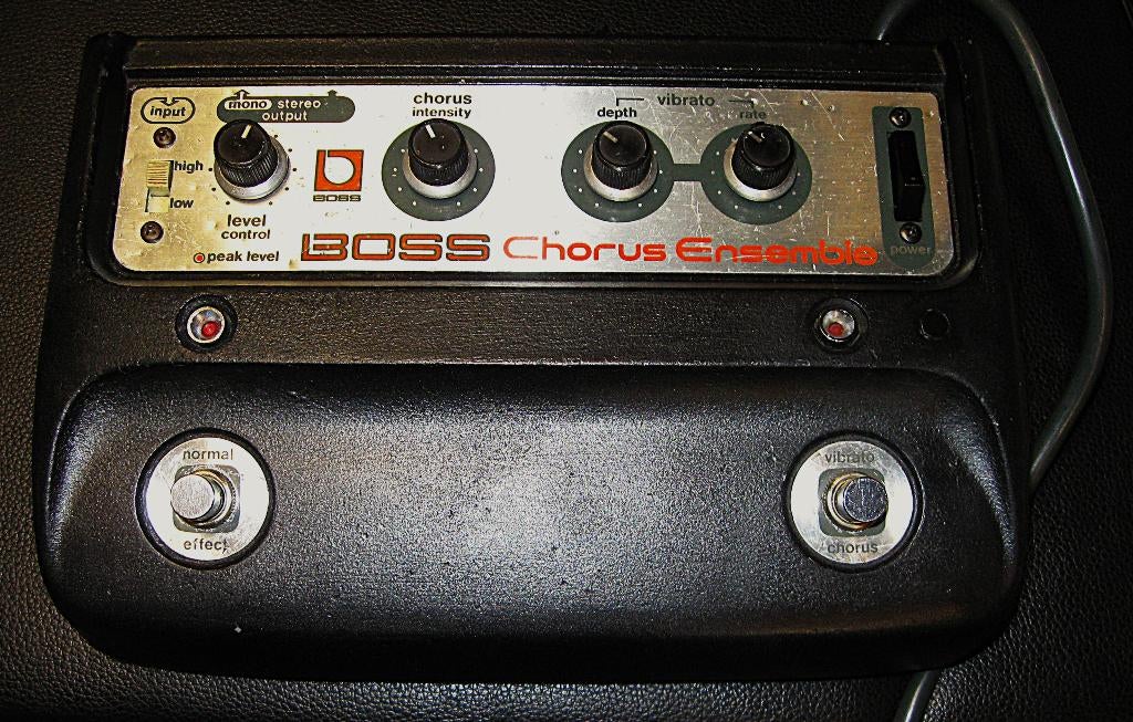 Boss CE-1 Chorus Ensemble Vintage 1978 Chorus/Vibrato, Muziek en Instrumenten, Effecten, Ophalen, Gebruikt, Volume
