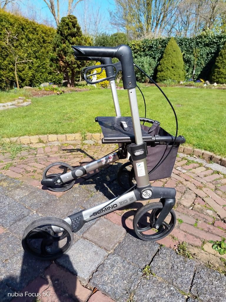 Gemino 30 S lichtgewicht rollator, Ophalen, Lichtgewicht