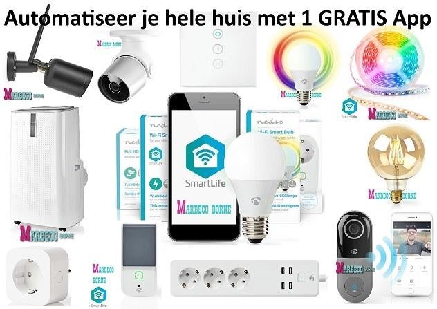 Camerabewaking Wi-Fi Smart IP Camera`s, CCTV Cams, Autotrack, Overige merken, Nedis SmartLife, Nieuw, Info@marbeco.nl