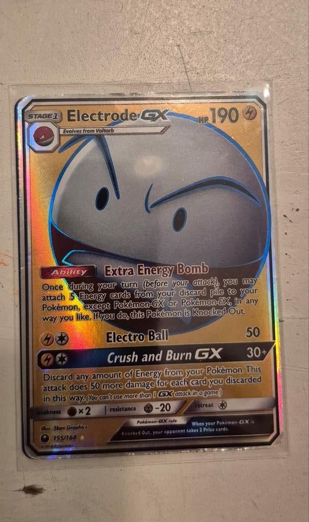 Pokémon kaart- perfecte conditie, Ophalen of Verzenden, Gebruikt, Losse kaart, Foil