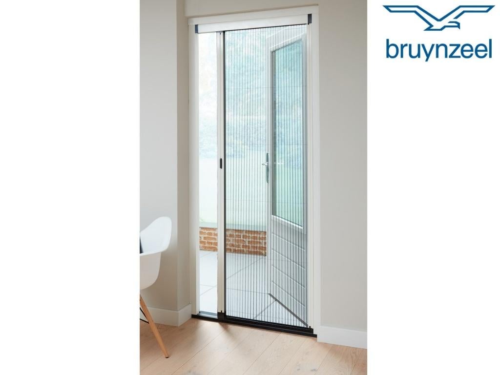 Plisse hordeur BRUYNZEEL S900 wit OP MAAT | 230-251, Bruynzeel, Overige kleuren, 200 cm of meer, Nieuw