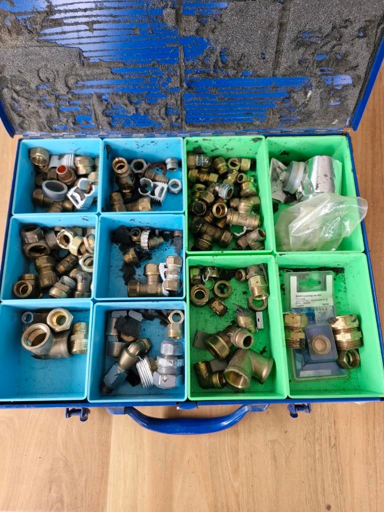 Sanitair Fittingen Sorteerdoos, Ophalen, Gebruikt, Rvs, Overige typen