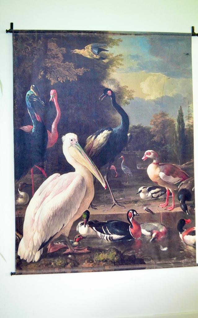 Wanddoek, Ophalen, Zo goed als nieuw