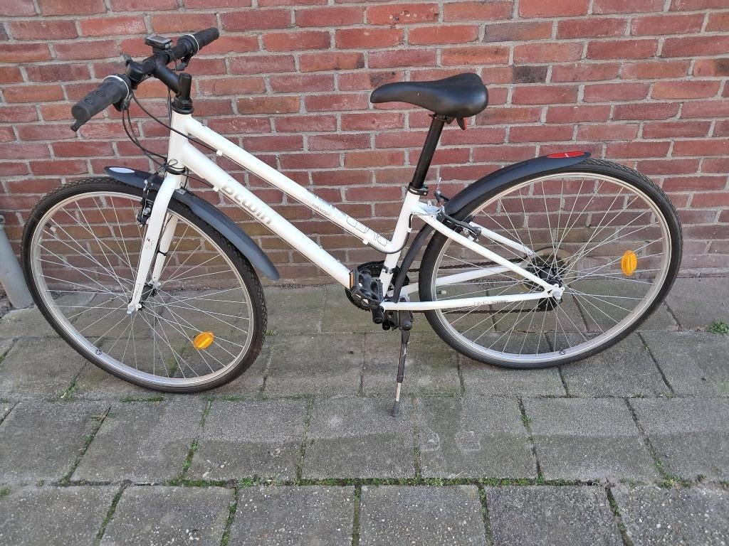B'Twin Riverside Cross Trekking fiets, Gebruikt, Overige maten, 15 tot 20 versnellingen, Minder dan 47 cm