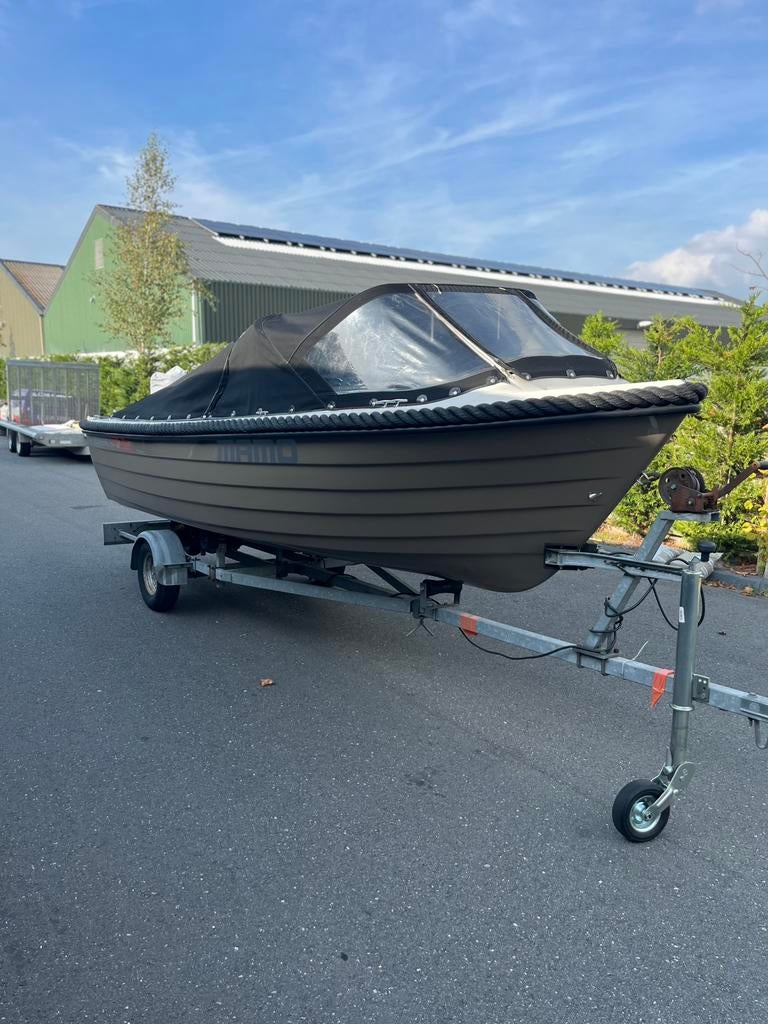 Admiraal 475 classic sloep tender suzuki 9.9pk corsiva aqua, Watersport en Boten, Sloepen, Ophalen, Tot 10 pk, Zo goed als nieuw