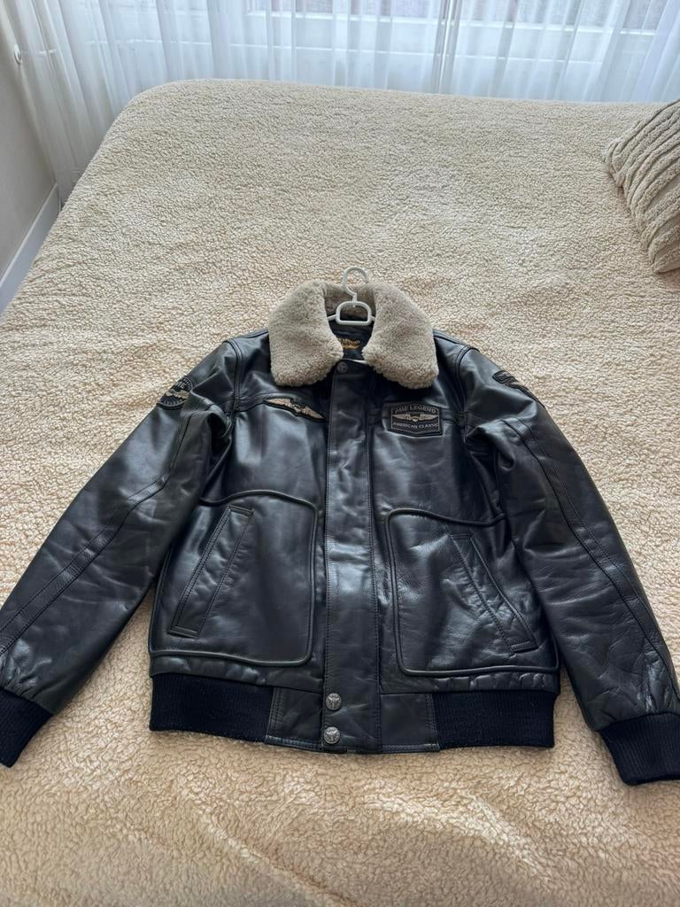 PME vliegersjas!, Kleding | Heren, Jassen | Winter, Ophalen, Nieuw, Maat 46 (S) of kleiner, Zwart