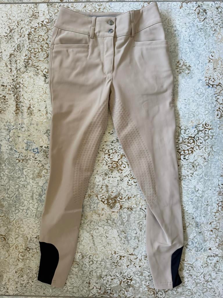 Animo rijbroek 36 (I 42) beige, full grip, 1x gedragen, Dieren en Toebehoren, Ophalen of Verzenden, Zo goed als nieuw, Dressuur