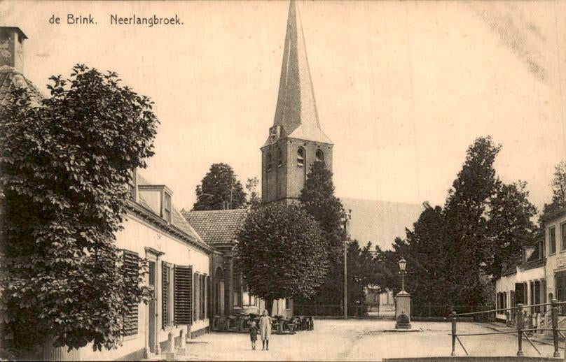 Neerlangbroek - de Brink, Ophalen of Verzenden, Voor 1920, Ongelopen, Utrecht