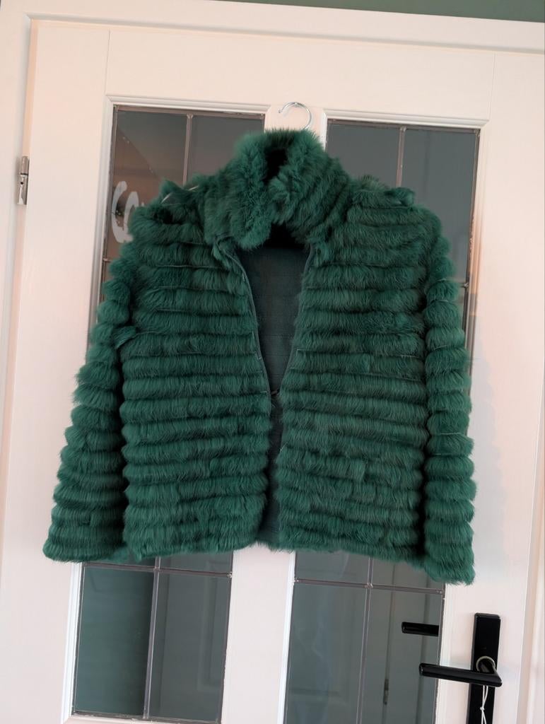 Caroline Biss bontjasje maat 38, Maat 38/40 (M), Ophalen of Verzenden, Zo goed als nieuw, Jasje