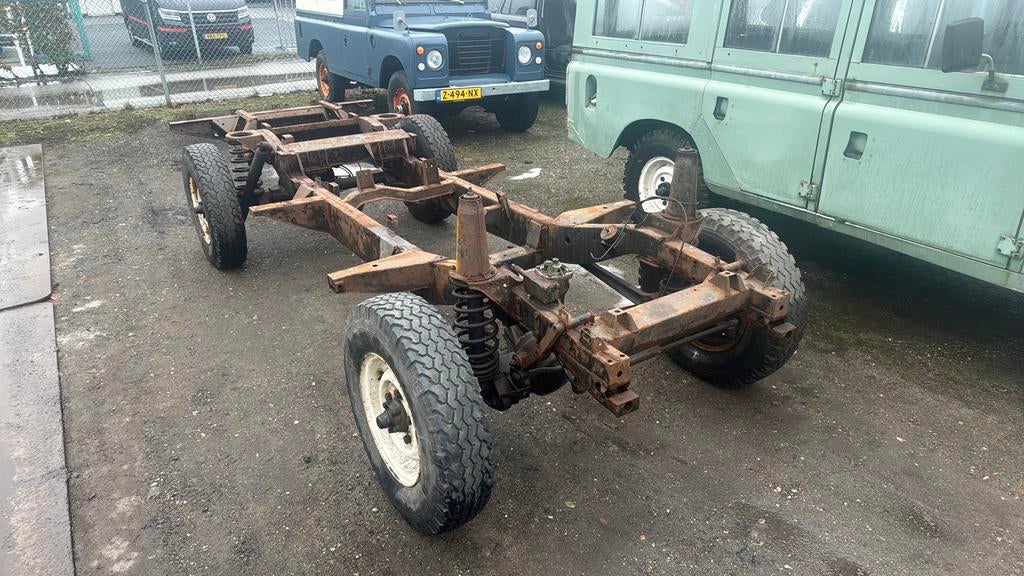 Landrover defender 110 onderstel 1987, Ophalen, Gebruikt, Land Rover