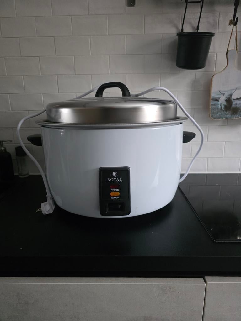 Grote rijstkoker 23L - Zo goed als nieuw!, Ophalen
