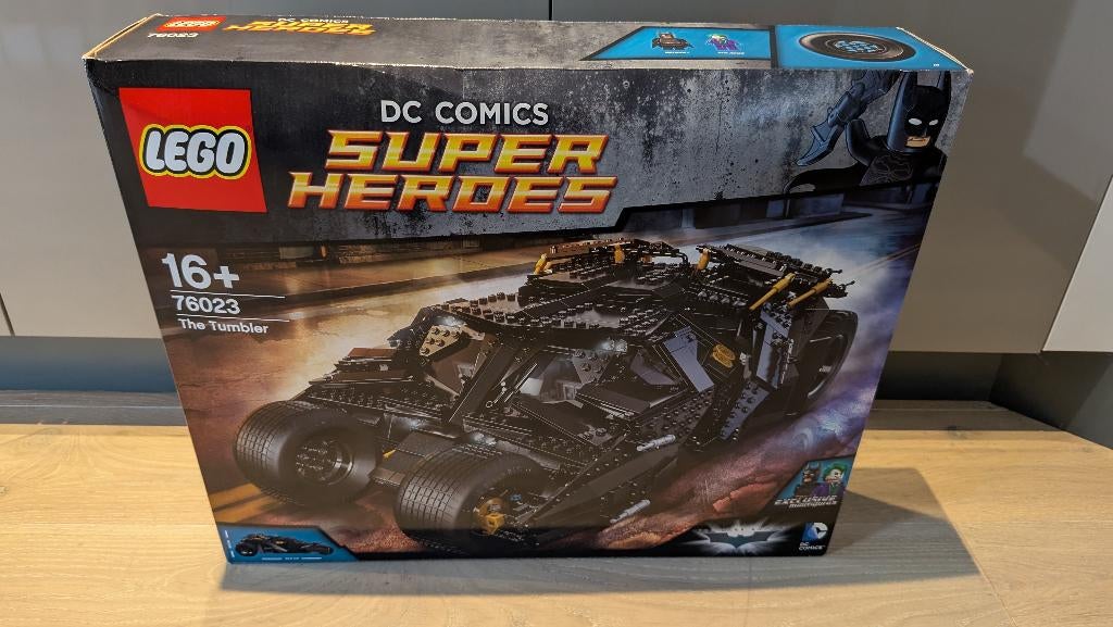 Lego The Batman Tumbler 76023, Ophalen, Zo goed als nieuw, Complete set, Lego