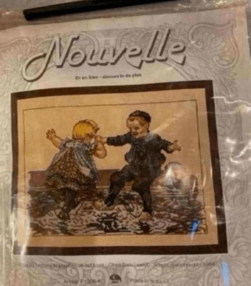 BORDUURPAKKET OT EN SIEN DIVERS SPECIALE AANBIEDING, Verzenden, Nieuw, Handborduren, Borduurpakket