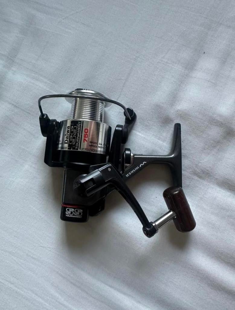 Daiwa tournament whisker ss750, Watersport en Boten, Ophalen of Verzenden, Gebruikt, Molen