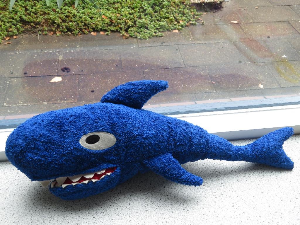 Haai van IKEA Korall meet ca 46 cm totaal, Ophalen of Verzenden, Zo goed als nieuw, Overige typen