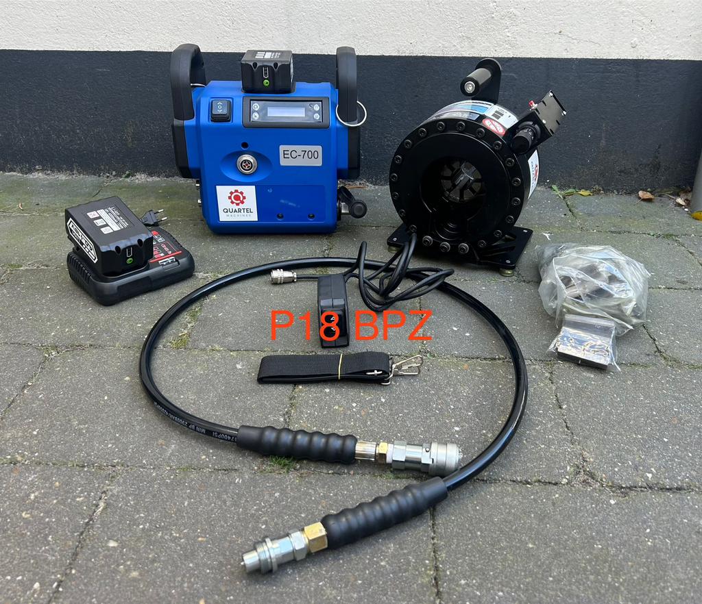 Slangenpers p18 bpz accu pomp, Quartelmachines.nl, Nieuw, Ophalen of Verzenden, Quartel