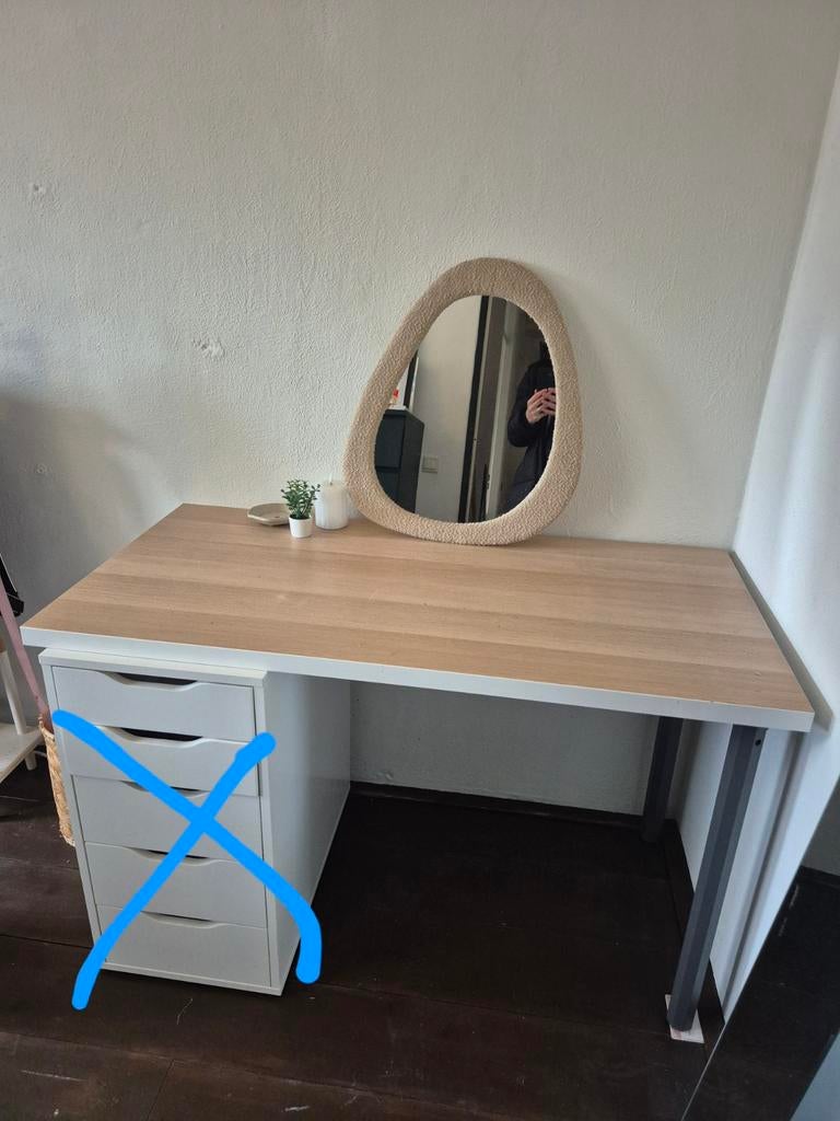Ikea Bureau 120cm, Ophalen, Gebruikt