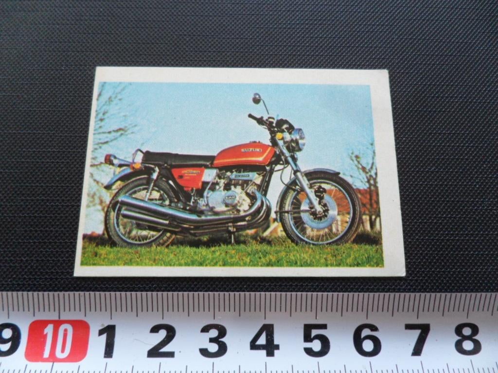 sticker motor #51 suzuki GT 550 543cc *, Ophalen, Zo goed als nieuw