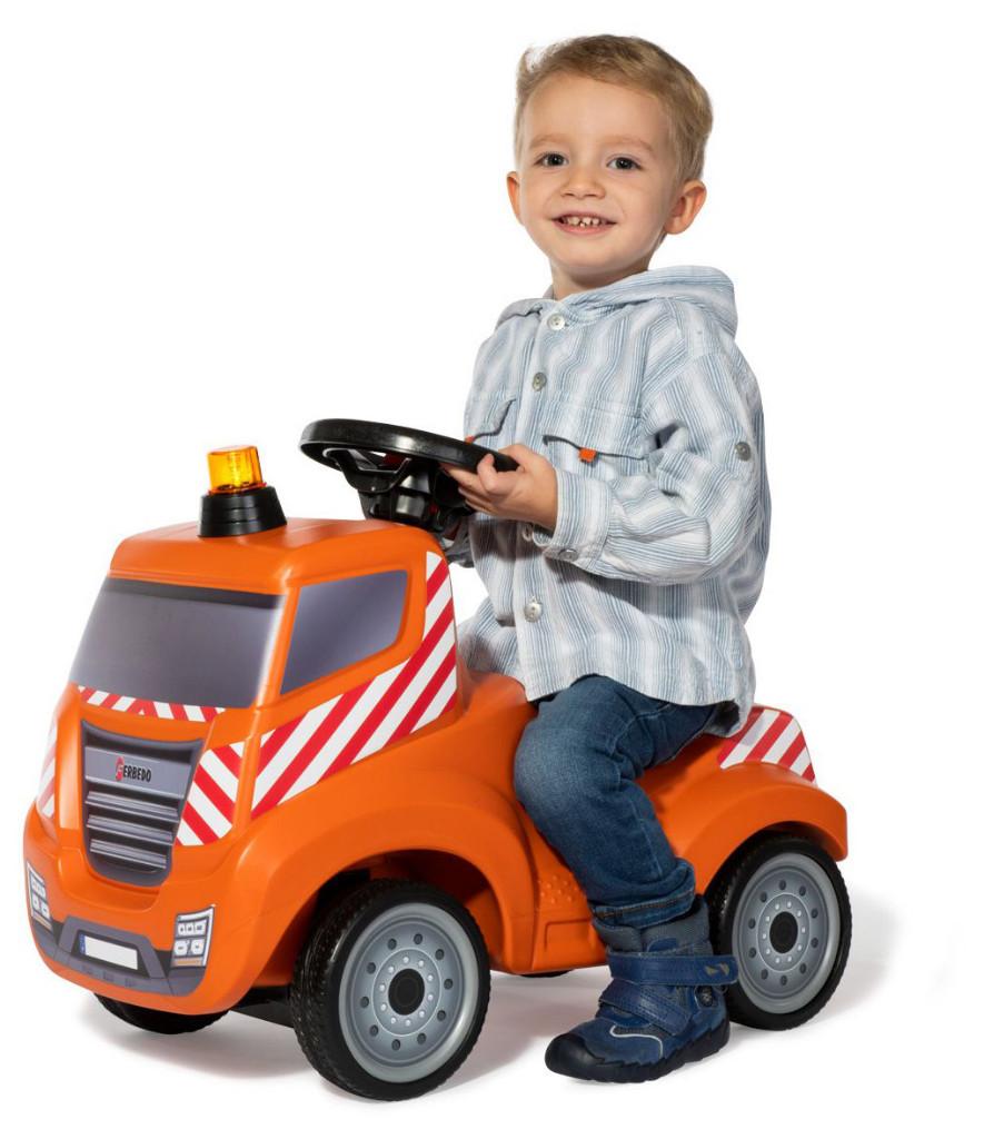 Ferbedo Service Vrachtwagen Oranje met Zwaailamp F171231, Ophalen of Verzenden, Nieuw, Loopvoertuig