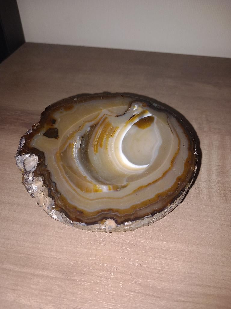 Asbak Agaat steen, Ophalen of Verzenden