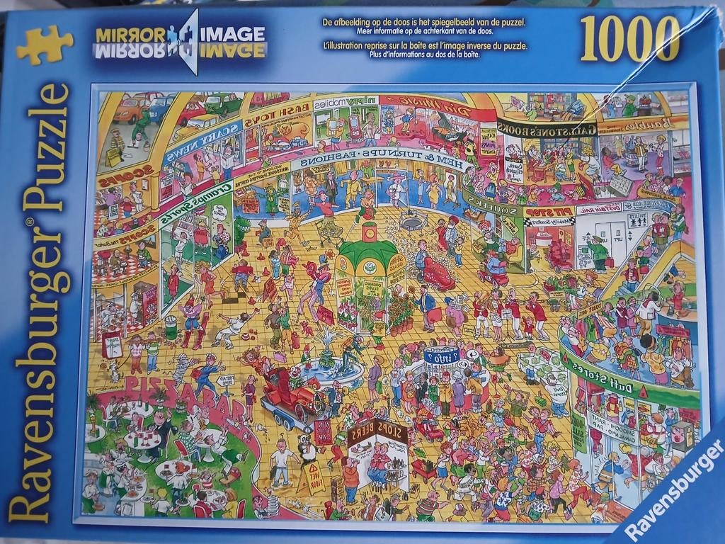 Ravensburger 1000 stukjes, Ophalen of Verzenden, 500 t/m 1500 stukjes, Zo goed als nieuw