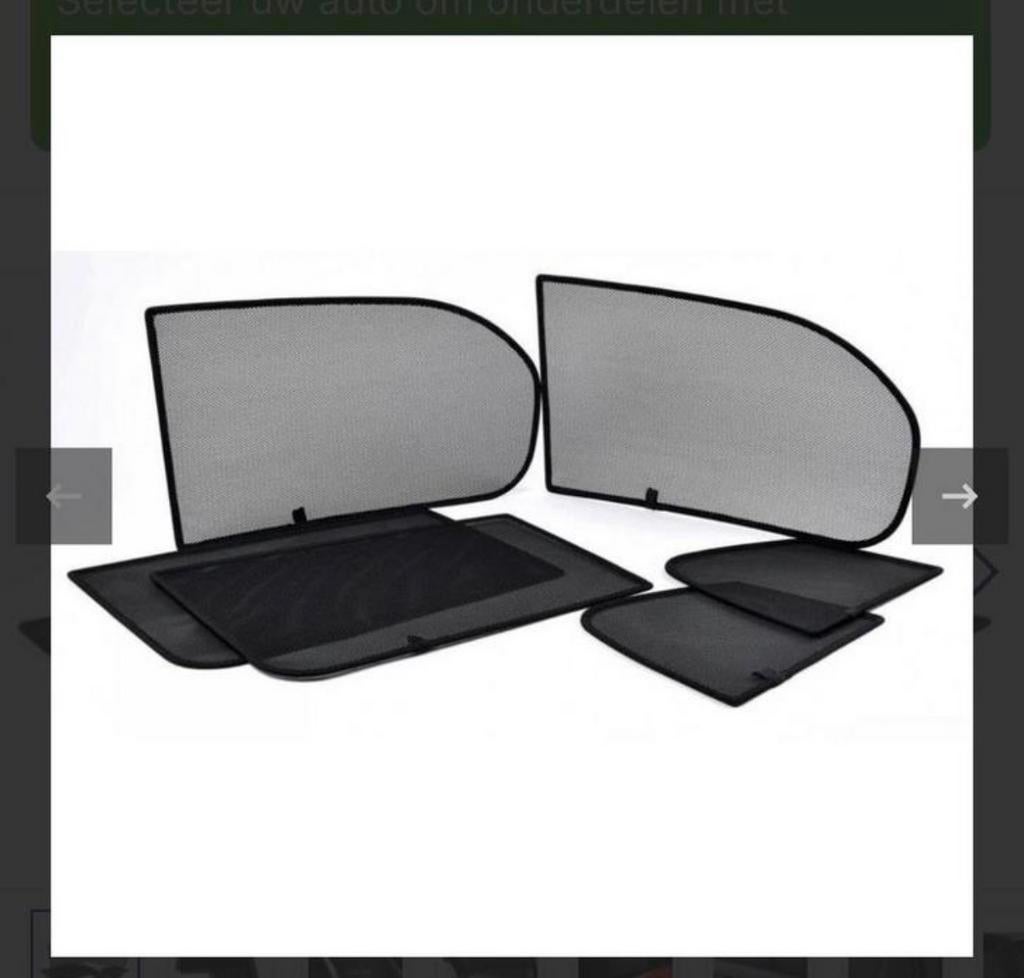 Sonniboy / privacy shades volkswagen golf 6 variant, Ophalen of Verzenden, Zo goed als nieuw