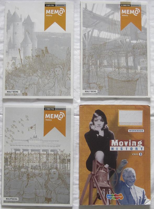 Memo history workbook VWO 1+2+3 Moving history workbook VWO3, Ophalen, Zo goed als nieuw, VWO, Geschiedenis