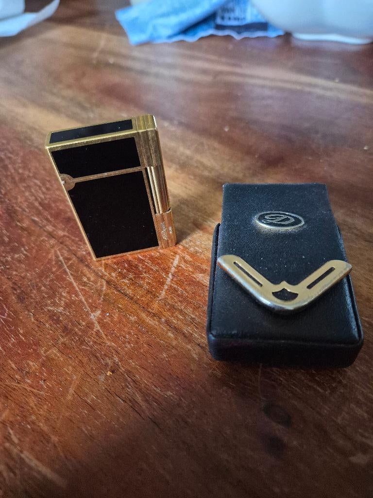 St dupont aansteker gatsby model, Verzamelen, Ophalen of Verzenden, Gebruikt, Aansteker