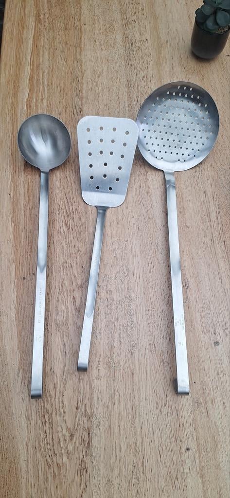 Kissler Bund Keukengerei Set - Coronel 18/10, Gebruikt, Ophalen of Verzenden, Rvs of Chroom, Vaatwasserbestendig