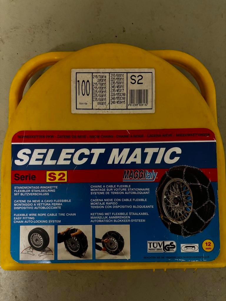 Sneeuwkettingen Select Matic S2, Ophalen, Nieuw
