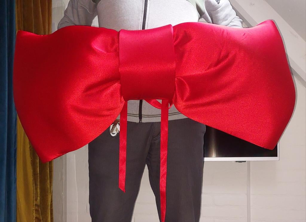 Z.g.a.n. Carnaval rode grote Strik kostuum korset Accessoire, Kleding | Dames, Carnavalskleding en Feestkleding, Ophalen of Verzenden