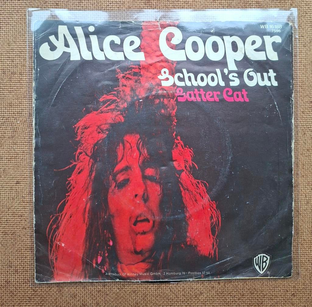 Cooper,  Alice  - School s out - Single is TOP, Gebruikt, Verzenden, 7 inch, Single