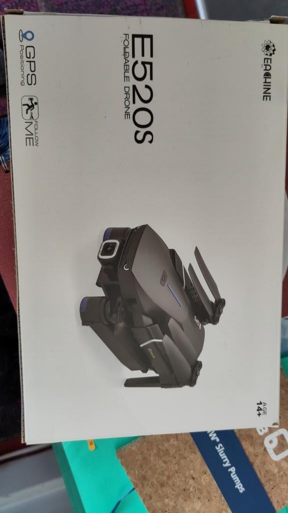 EACHINE E520S Drone - Opvouwbaar en met GPS, 250 tot 900 gram, Cameradrone, 100 tot 1000 meter, Nieuw