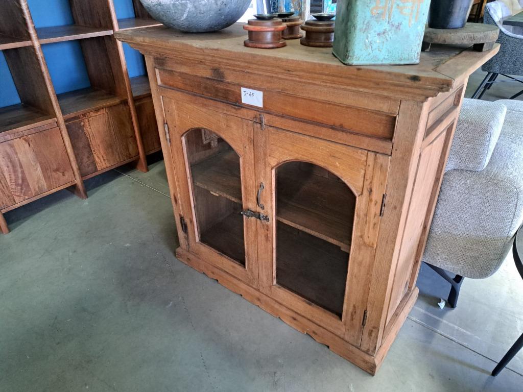 India Dressoir - GOEDKOOP - met en zonder glas - Gekleurd !!, 100 tot 150 cm, Met klep(pen), Nieuw, Ophalen of Verzenden