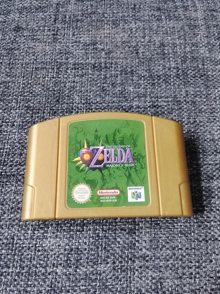 Zelda Majora's Mask - Nintendo 64, Spelcomputers en Games, Avontuur en Actie, Gebruikt, 1 speler, Ophalen of Verzenden