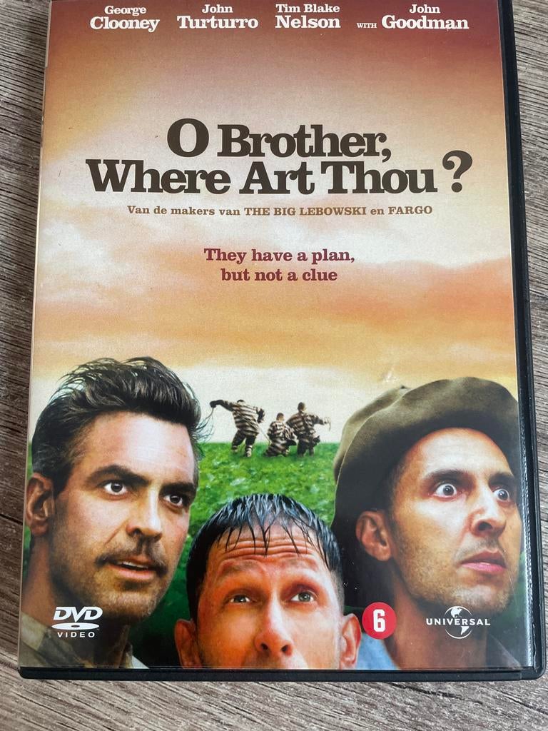 O Brother, Where Art Thou? - DVD, Alle leeftijden, Ophalen of Verzenden, Zo goed als nieuw, Actiekomedie