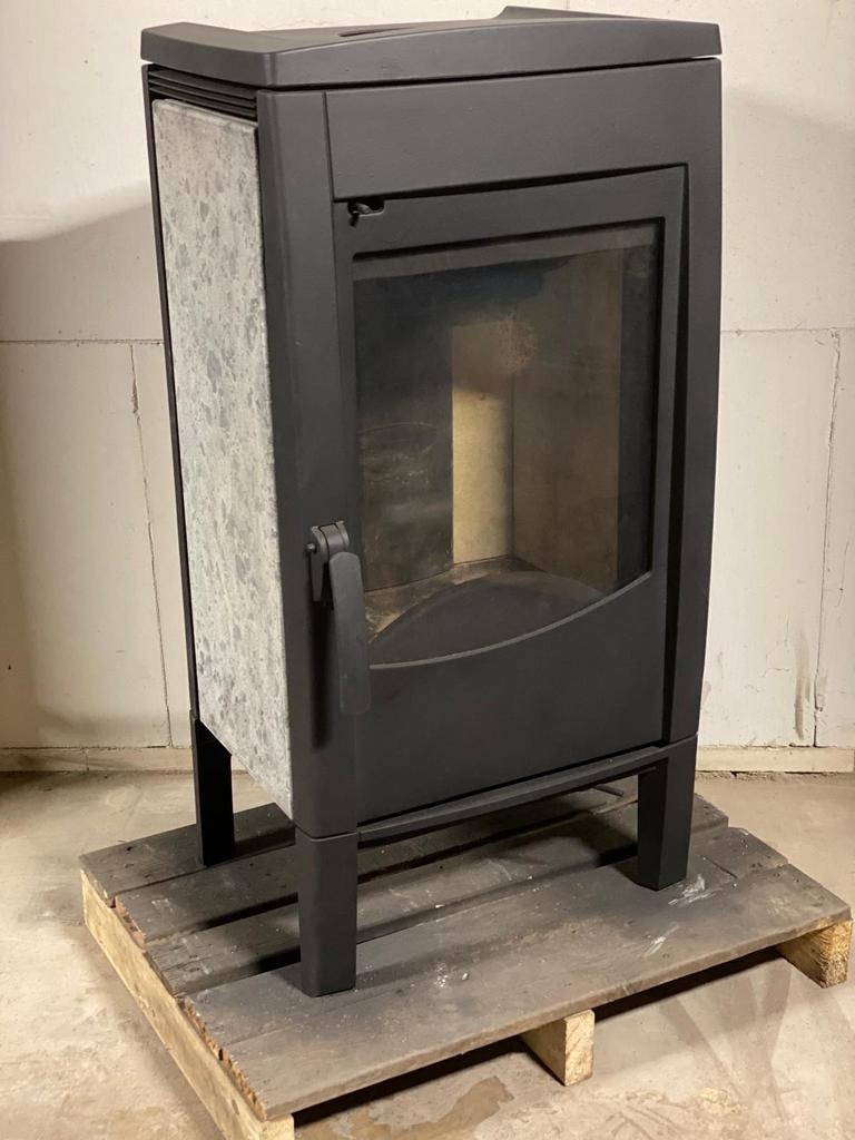 Dovre Astroline 1 speksteen vrijstaande houtkachel, Huis en Inrichting, Kachels, Ophalen, Gebruikt, Houtkachel, Vrijstaand
