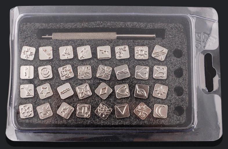 36 Leerstempels Set / Leer Stempel Leder Maken Gereedschap, Verzenden, Nieuw