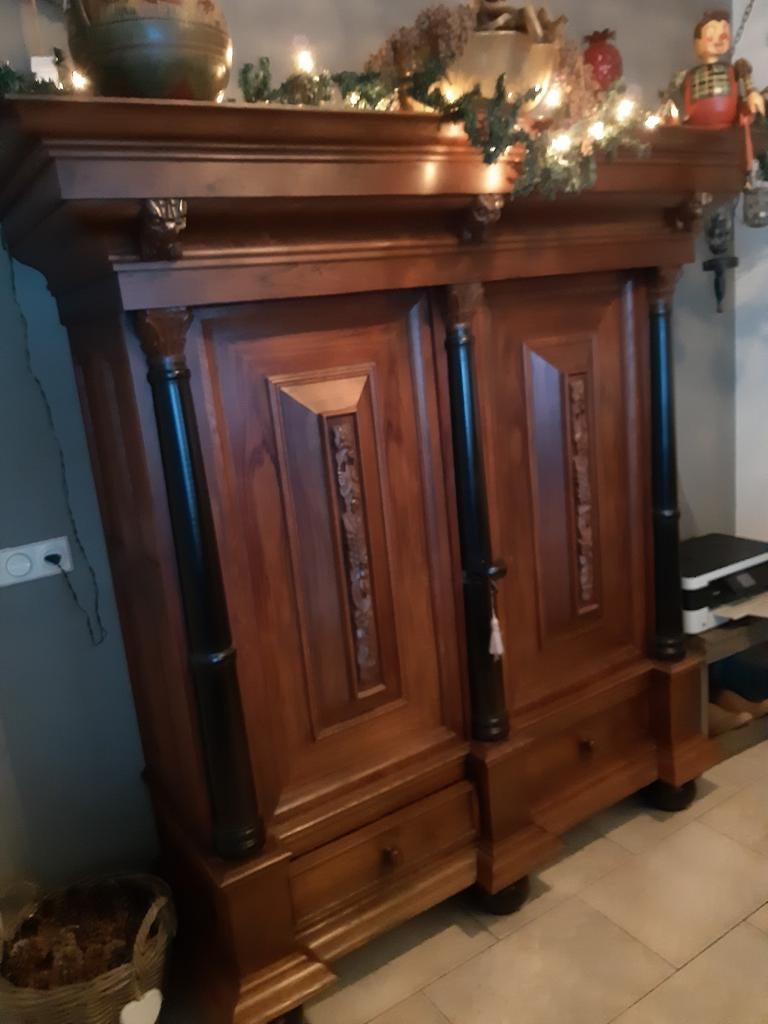 Groenlose cilinderkast, Antiek en Kunst, Ophalen