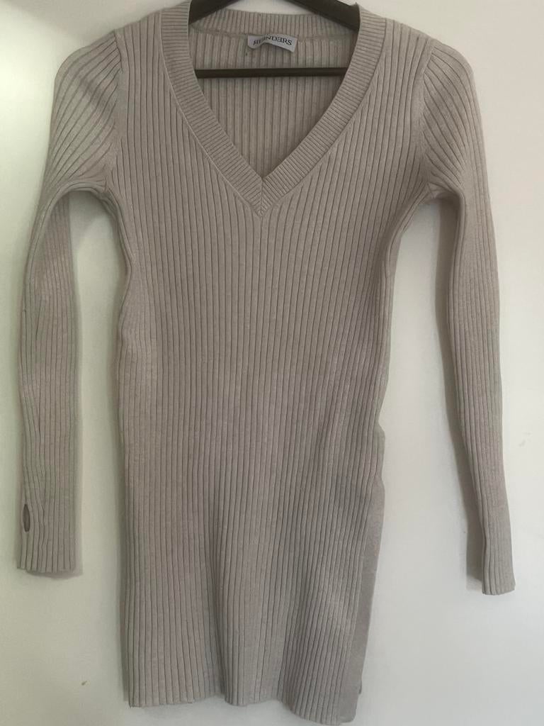 Reinders truitje met V hals. maat M, Ophalen of Verzenden, Gedragen, Maat 38/40 (M), Beige