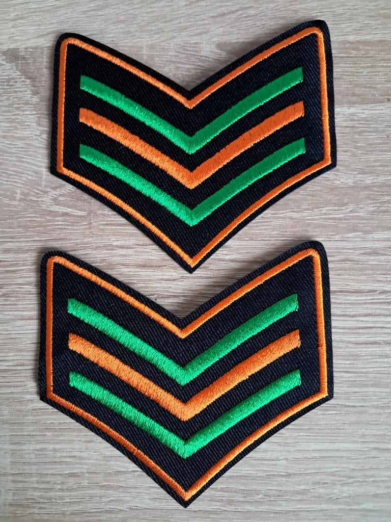 Twee carnavals emblemen tekoop., Ophalen of Verzenden