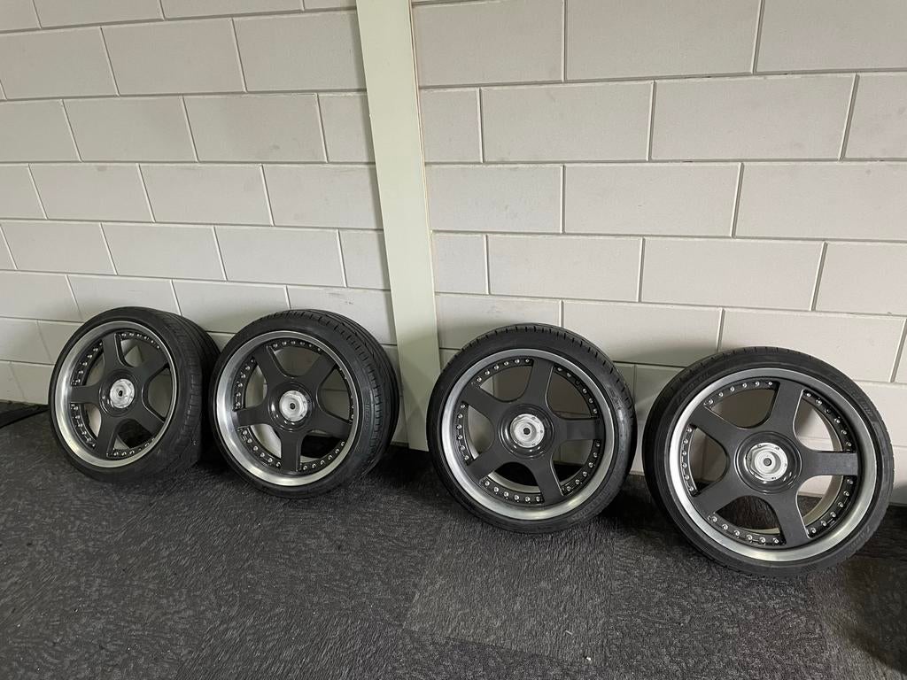 Sportvelgen 17 inch 3-delig breedset, Ophalen of Verzenden, 17 inch, Band(en)