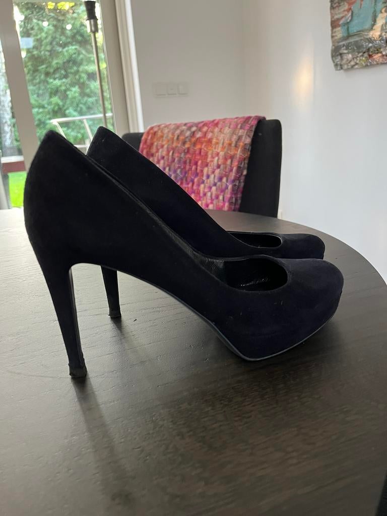 Kennell en Schmenger pump maat 39 donkerblauw, Ophalen of Verzenden, Zo goed als nieuw, Blauw