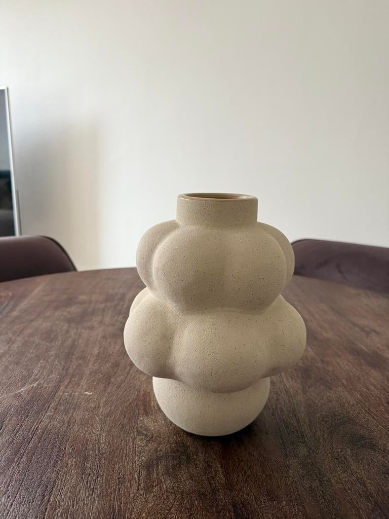 Kwantum vaas, Overige kleuren, Ophalen of Verzenden, Minder dan 50 cm, Glas