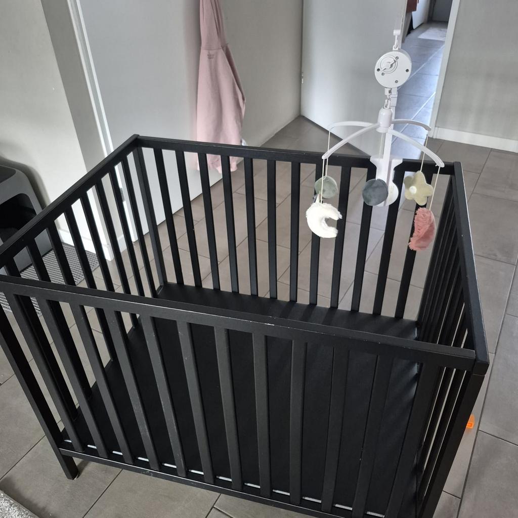 Prénatal box Sana Black, Ophalen of Verzenden, Zo goed als nieuw, Rechthoekig, In hoogte verstelbaar