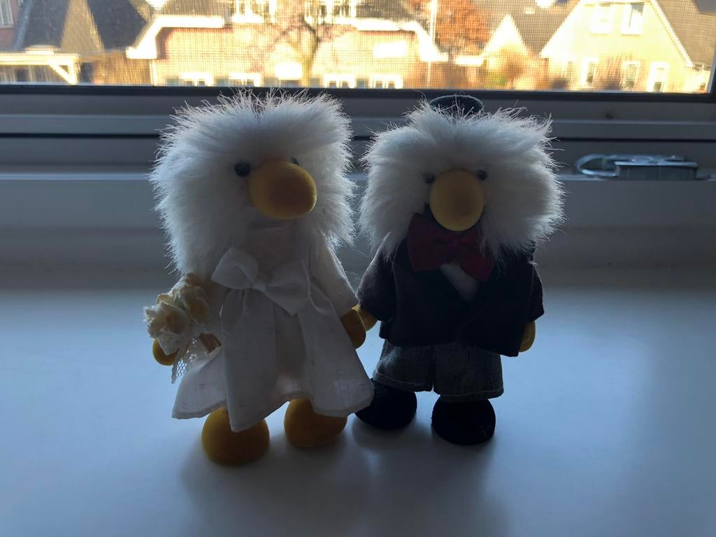 Bruidspaar poppetjes, Ophalen of Verzenden, Gebruikt