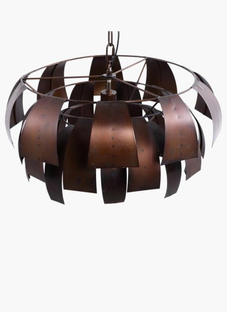 PTMD Hanglamp Koper, Nieuw, Ophalen of Verzenden, Metaal, Minder dan 50 cm